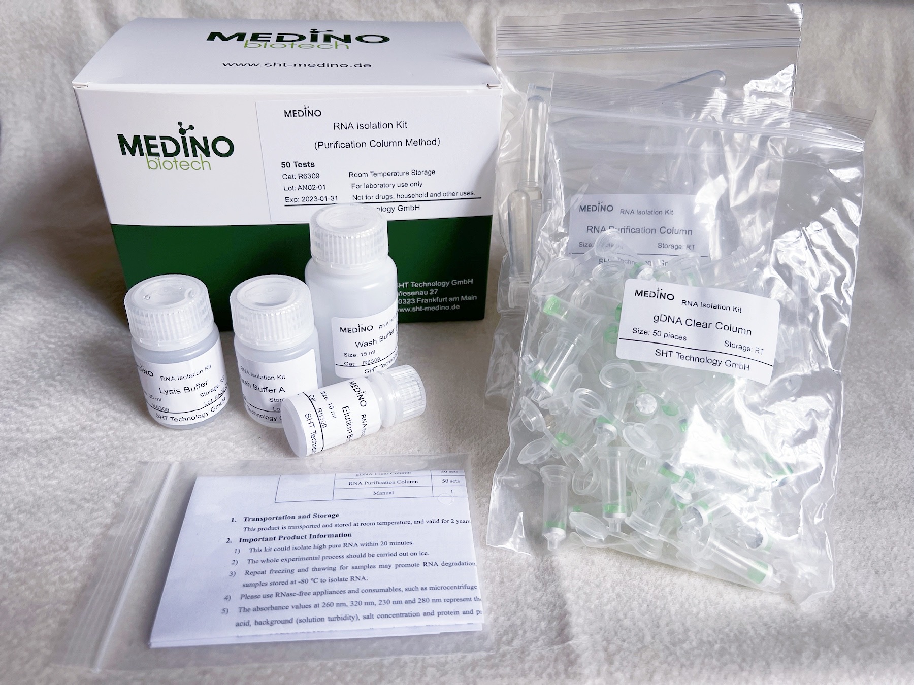 r3309 rna isolation kit purification column based r3309 rna isolation kit purification column based